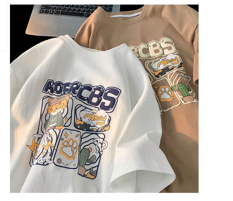 Áo thun unisex nam nữ Tiger Boy thời trang