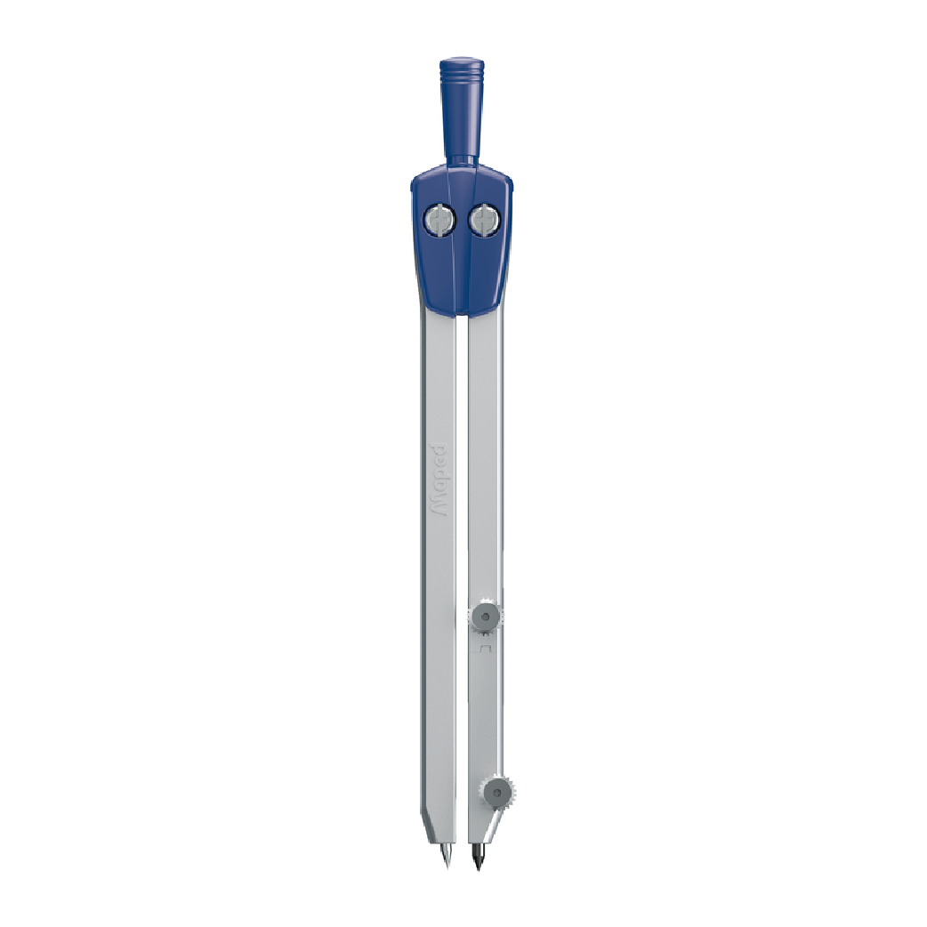 MAPED - Hộp Compa kim loại Start - set 8 (2 Compa, chì gỗ, chì bấm, gôm, chuốt chì, ruột chì, ruột chì Compa và ruột chì bấm)