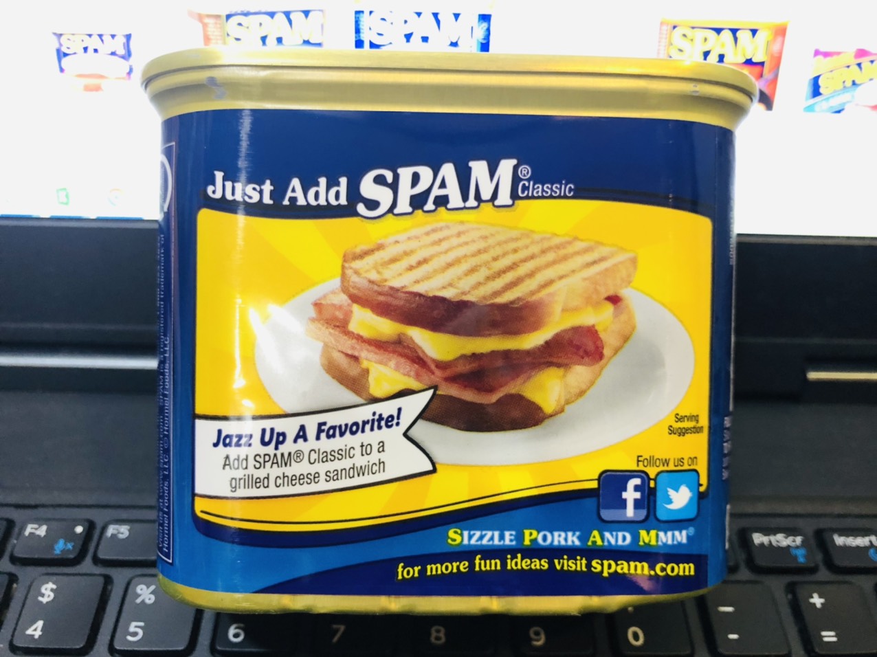 THỊT NGUỘI SPAM MỸ - 340GRAM