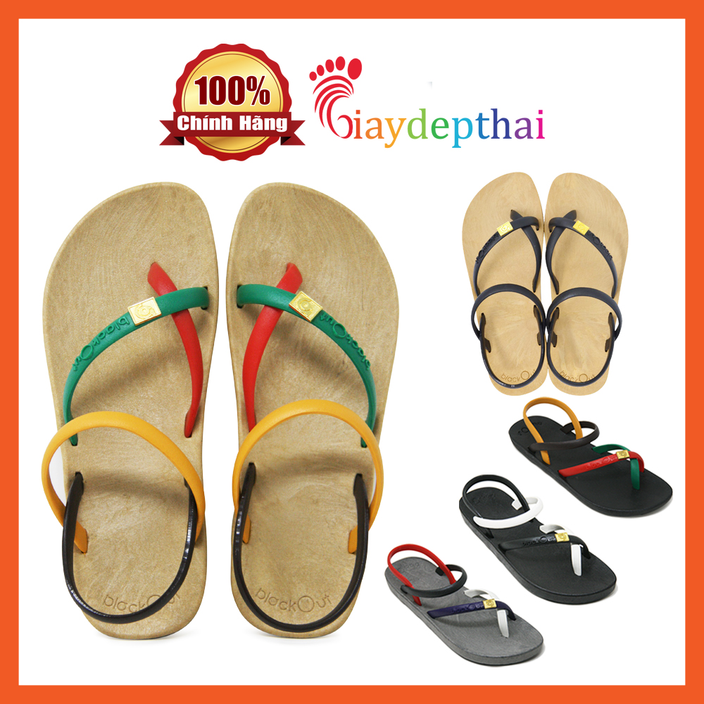 [HCM]Giày Sandal Nữ Thái Lan Blackout