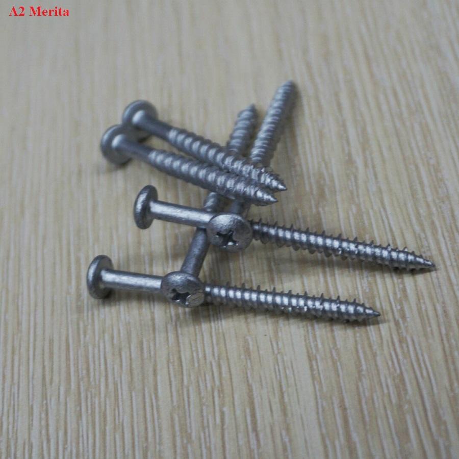 Vít bê tông 5mm đầu dù Unika P560 (không cần dùng tắc kê nhựa)