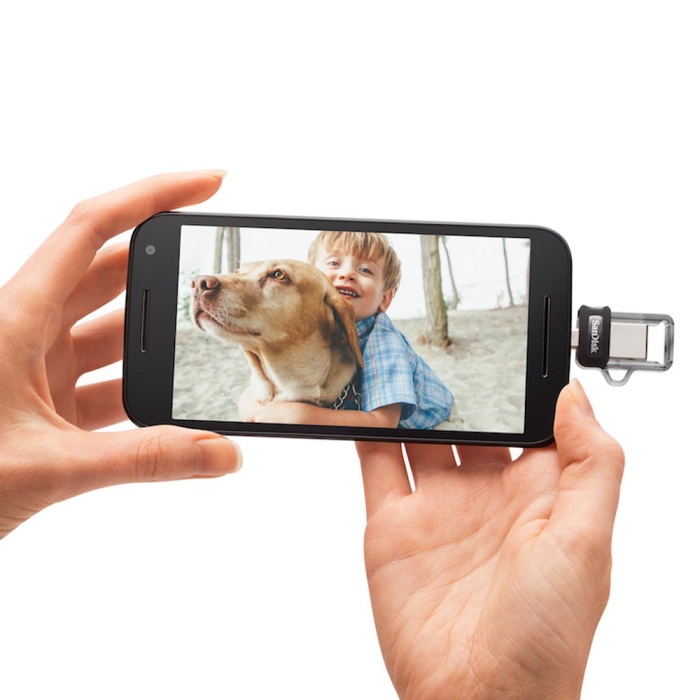 USB OTG SanDisk Ultra 3.0 M3 32GB Dual Drive ( USB 2 ĐẦU )