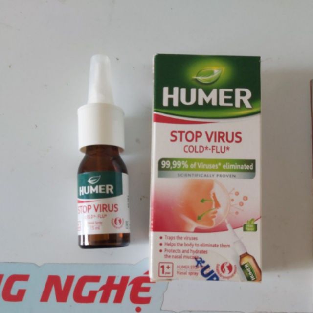 [HCM]Dung Dịch Xịt Mũi Humer Stop Virus