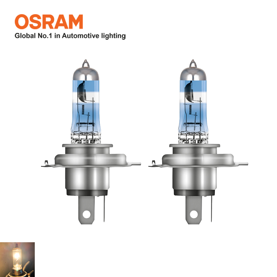 Combo 2 bóng đèn halogen tăng sáng 200% osram night breaker h4 64193nb200 12v 60/55w - nhập khẩu chính hãng