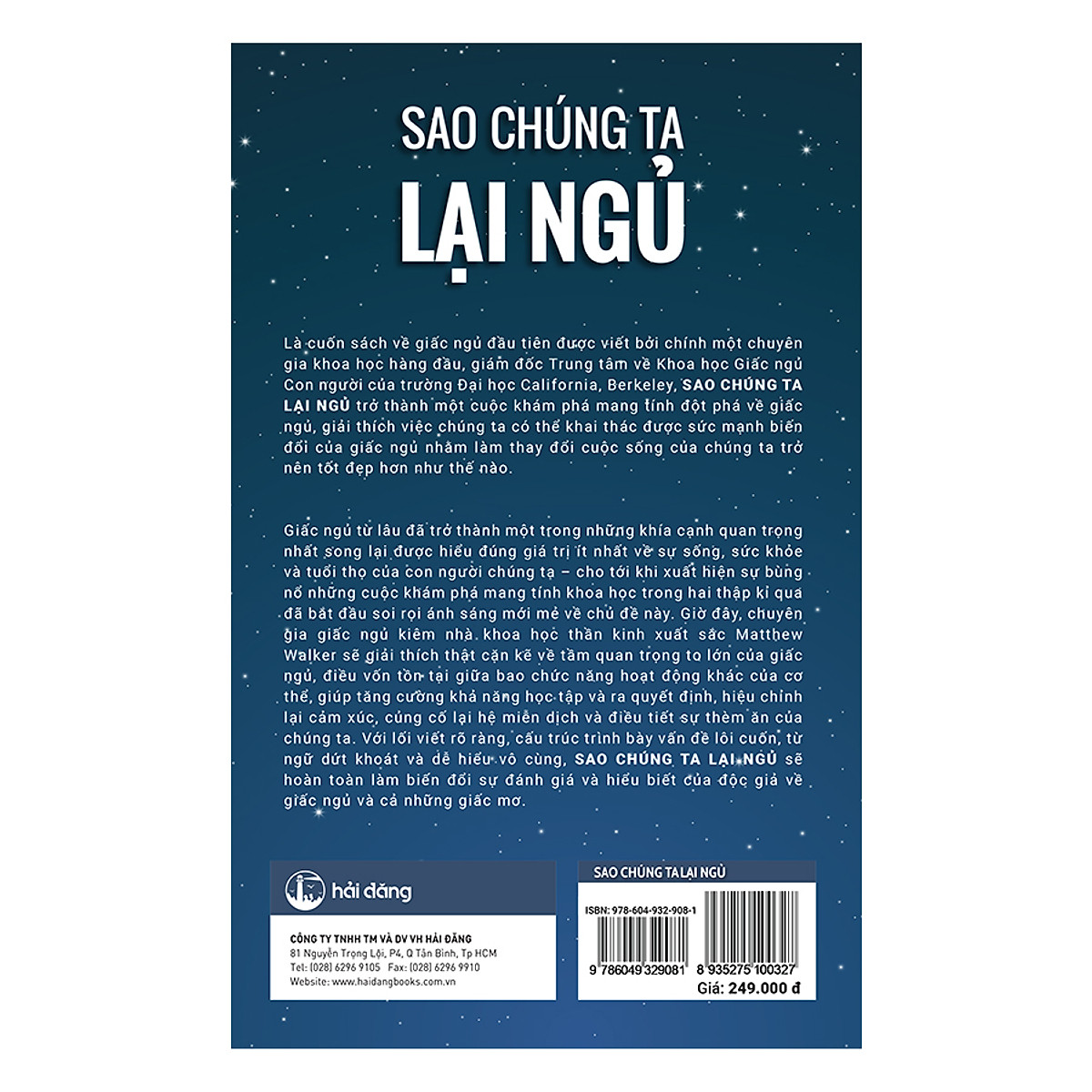 Sách - Sao Chúng Ta Lại Ngủ - Freeship Max