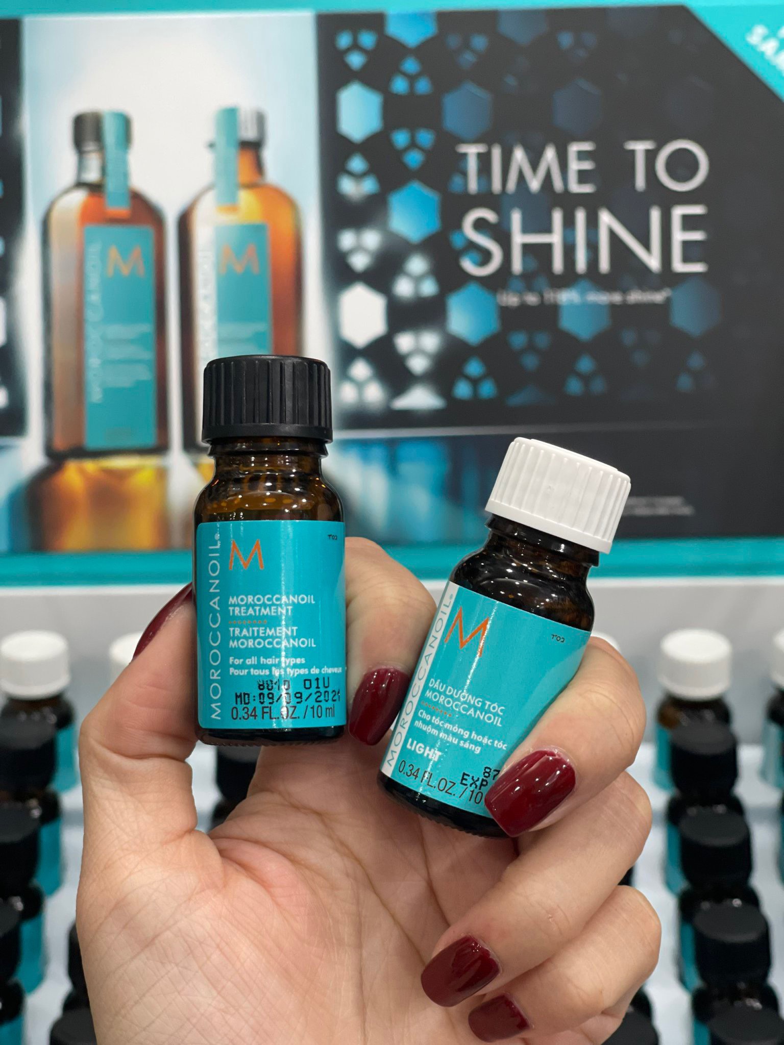 Tinh dầu dưỡng tóc Moroccanoil Treatment Original 10ML
