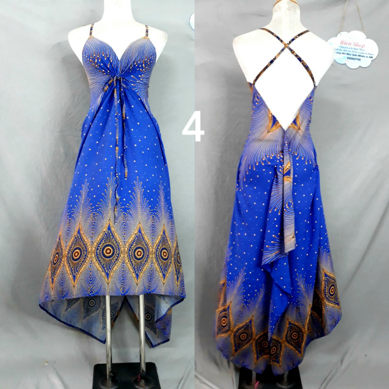 Đầm Maxi bướm