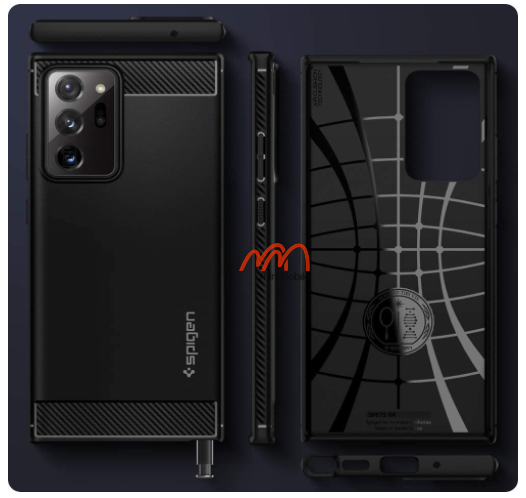 Ốp Lưng Spigen Rugged Armor Samsung Note 20 Ultra 5G