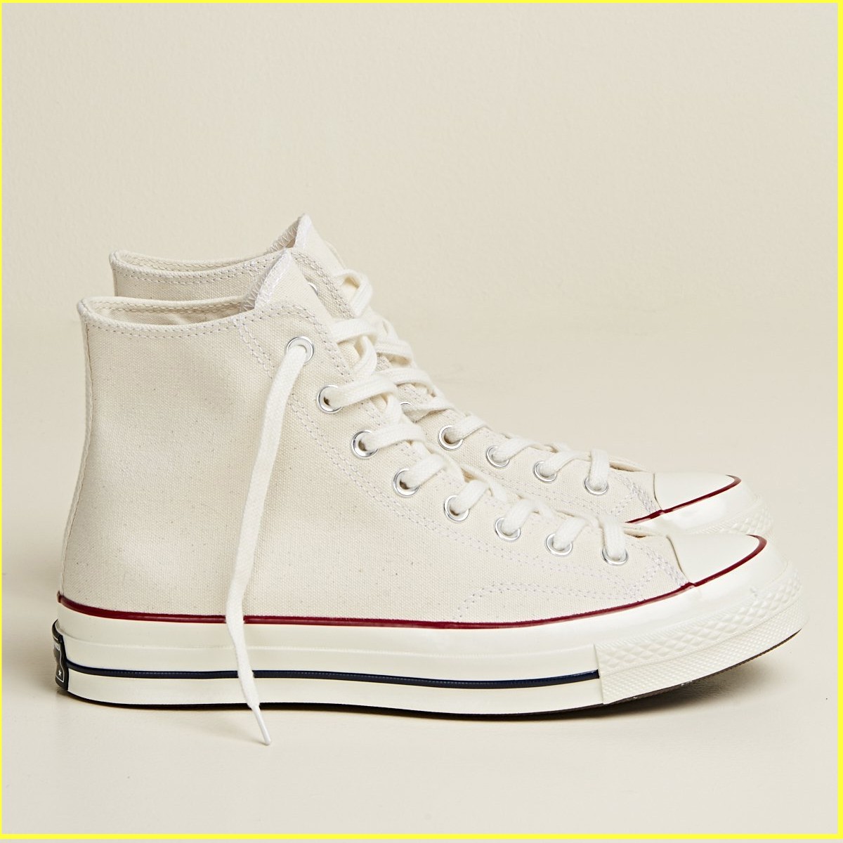 Giày Converse chuck 1970s cao cổ màu trắng kem ( Full box+ tặng túi converse + bill + Tất)