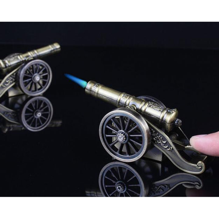 Bật lửa khò hình đại bác thần công dễ dàng nạp ga độc lạ - GD0798