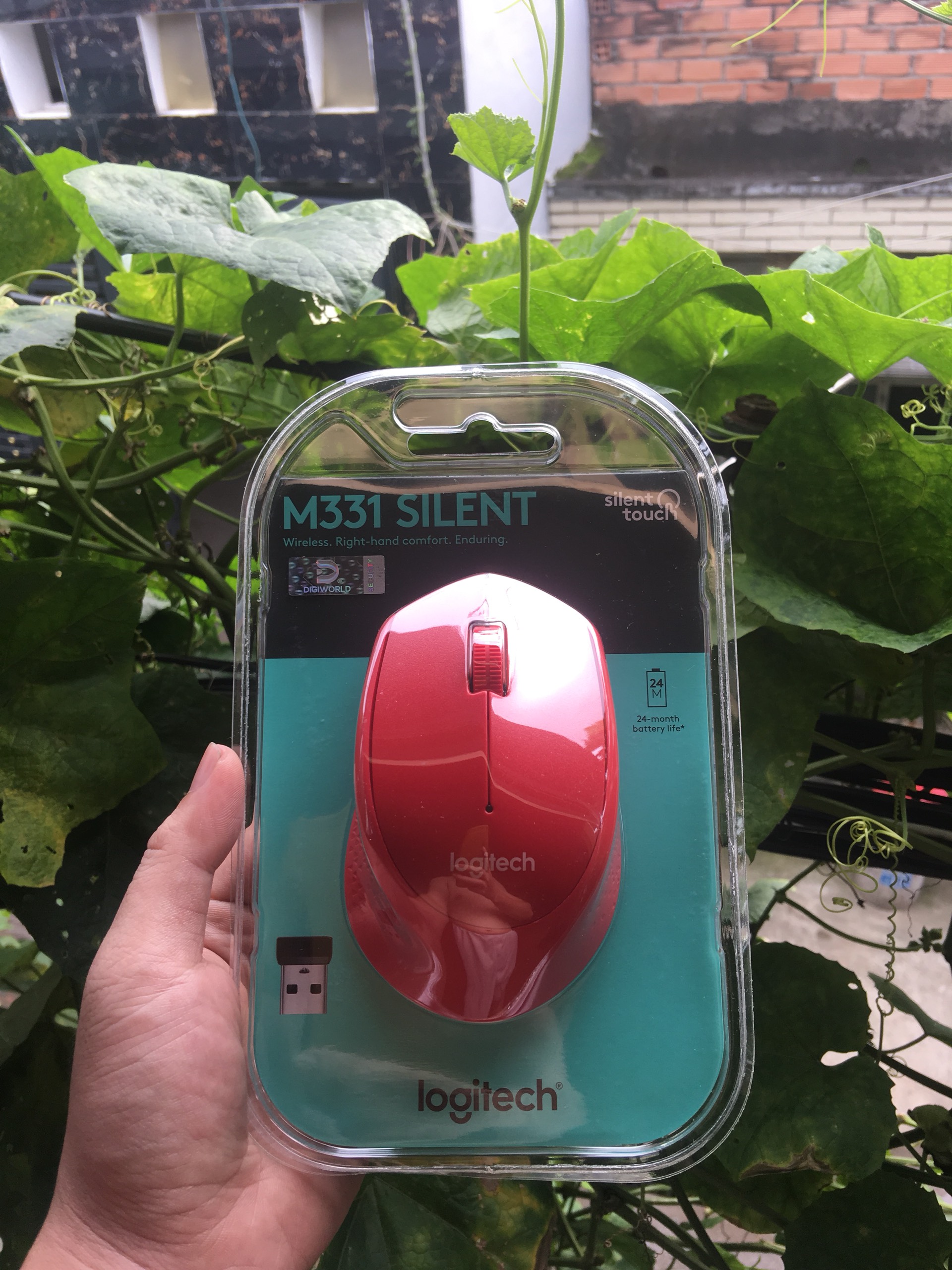 Chuột Không Dây Silent Logitech M331.
