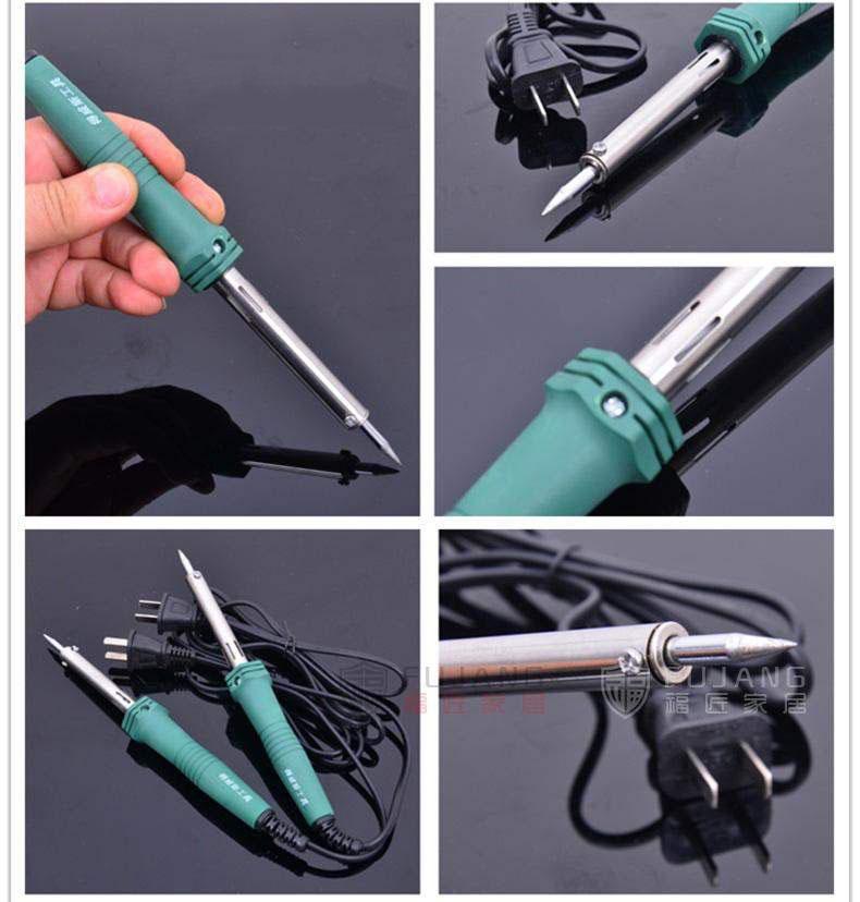 Bộ Mỏ hàn chì RD 60W Kèm Cuộn thiếc hàn Á Châu Sn40 và Nhựa thông Công suất 60W gia nhiệt nhanh thiết kế chắc chắn