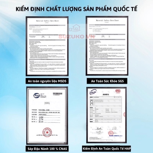Nến thơm tinh dầu không khói để trong phòng
