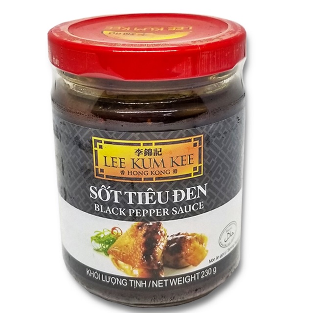 Sốt tiêu đen ướp thịt bò leekumkee 230g