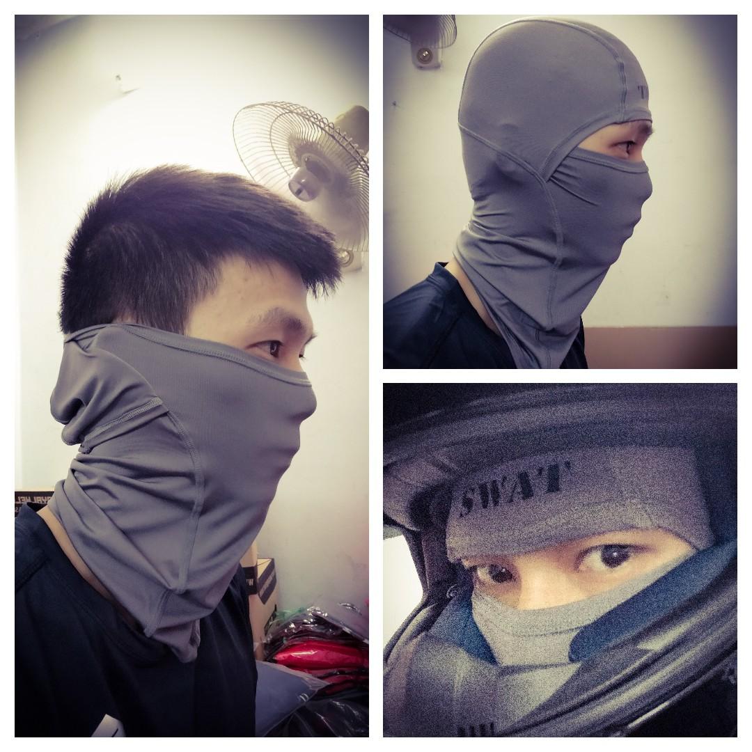 KHĂN TRÙM ĐẦU SWAT 3in1 MÀU XÁM CAO CẤP