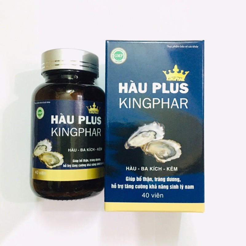 Hàu plus Kingphar - Hỗ trợ bổ thận, tráng dương, tăng cường sinh lý nam