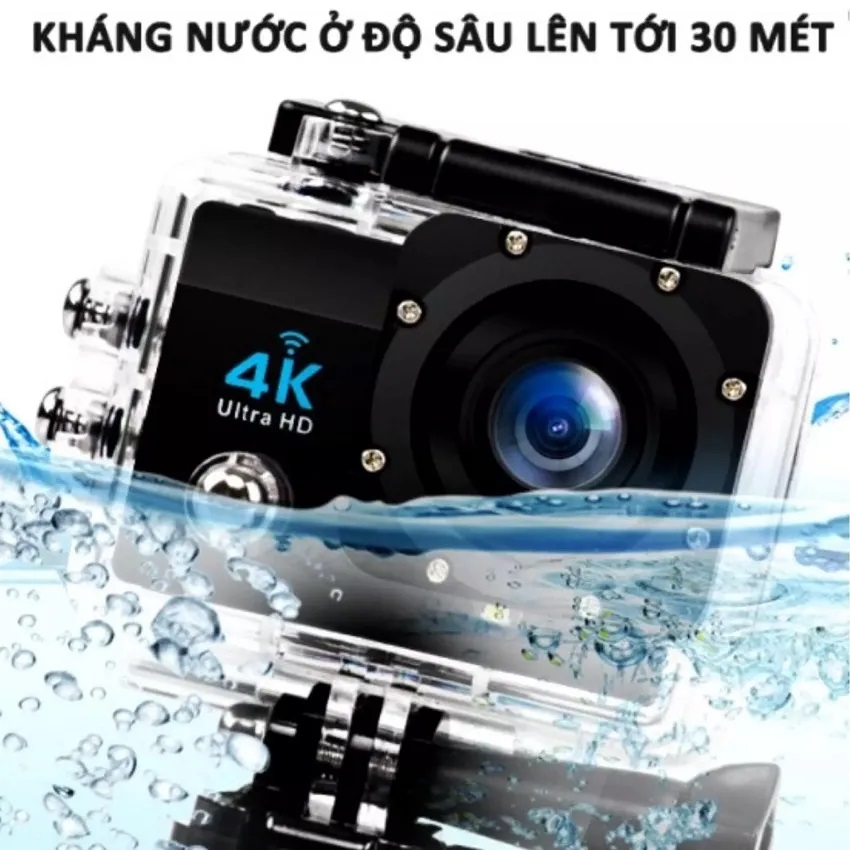 Camera Hanh Trinh Gia Re, Camera Thể Thao Eken- Camera 4K Ultra Hd Wifi, Phiên Bản Mới Nhất 4.0, Kết Nối Smartphone Bằng Ứng Dụng, Bh 1 Đổi 1 Trong 12 Tháng