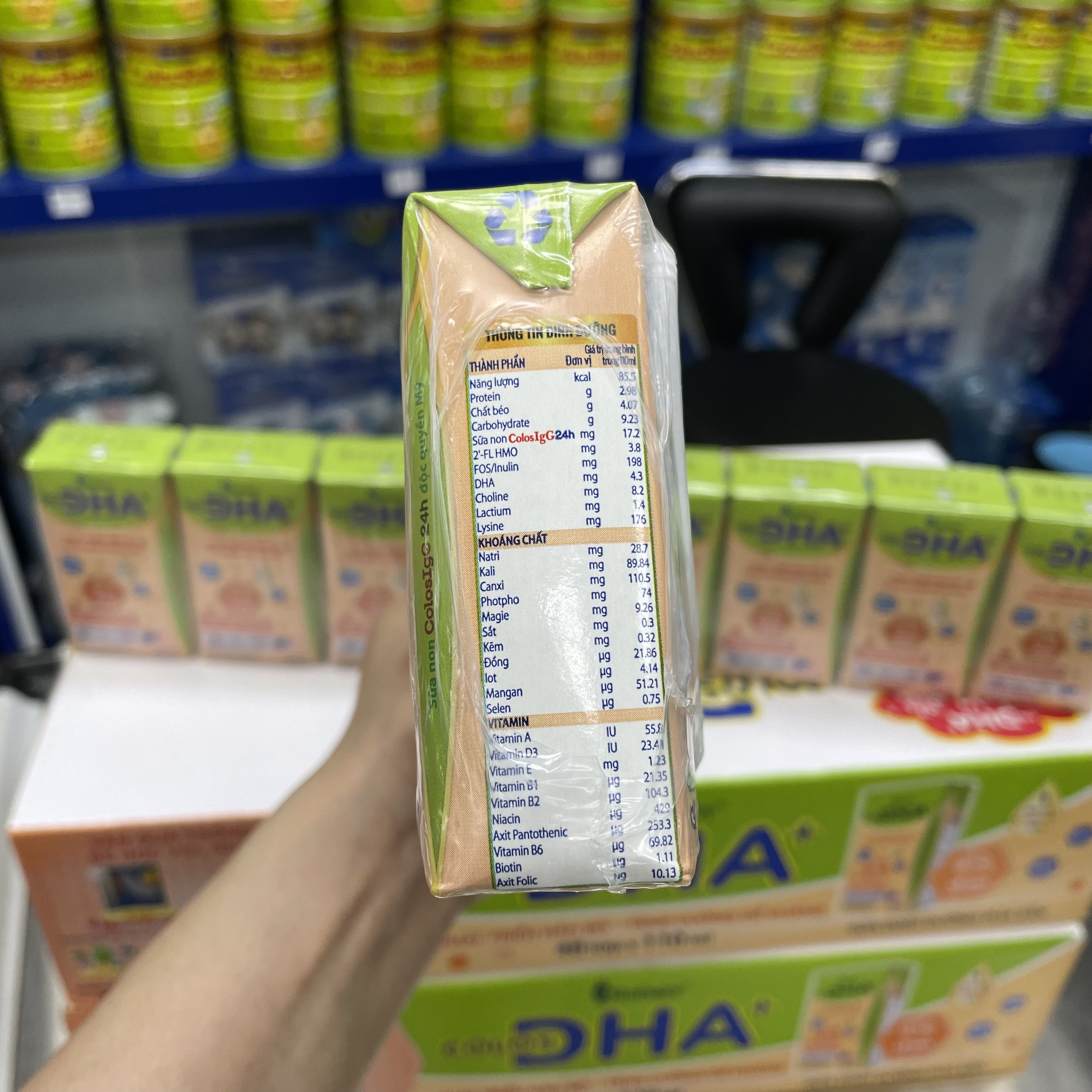 (Tặng 4 Hộp STC, Có Thẻ Cào QR) Thùng 48 Hộp Sữa Bột Pha Sẵn Colos DHA+  110ml/ 180ml (BIBISTORE)