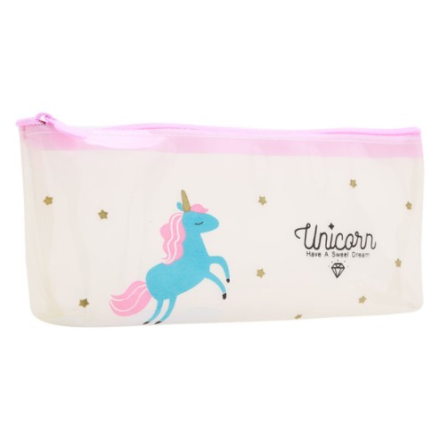 [HCM]Bóp Viết Trong Suốt Unicorn Kỳ Lân - Tím