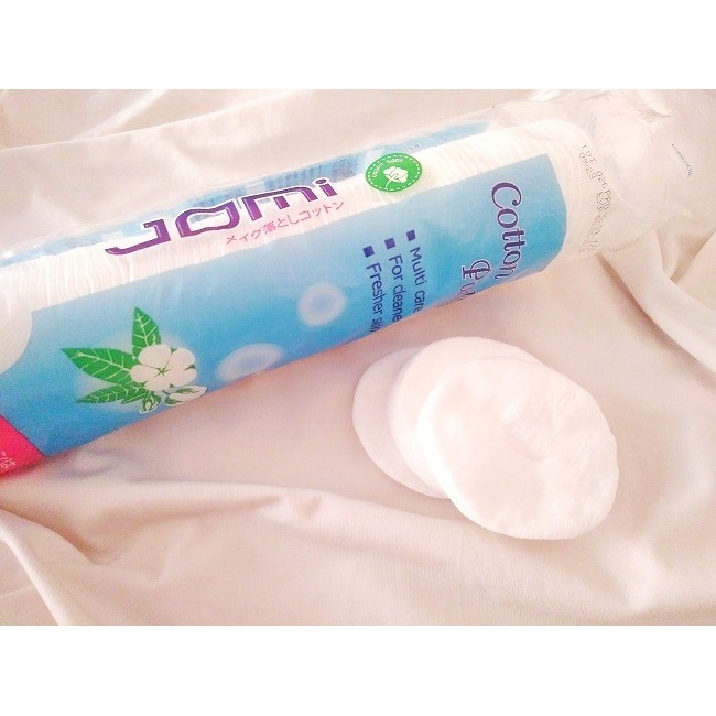 Bông tẩy trang Jomi nhật 120 miếng