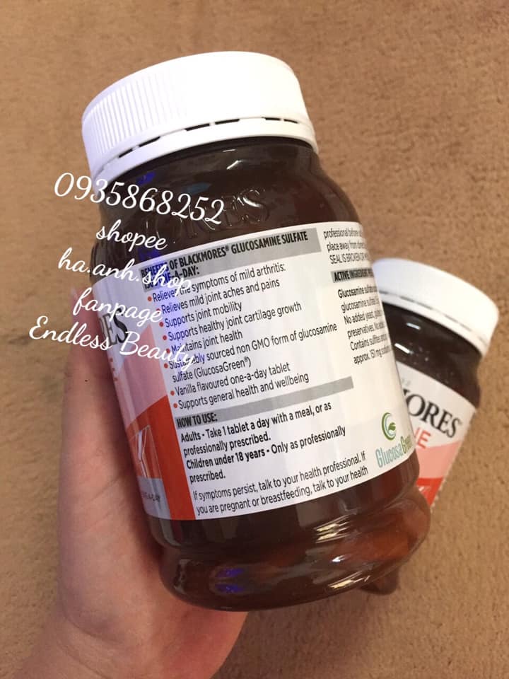GLUCOSAMINE BLACKMORES 180 viên