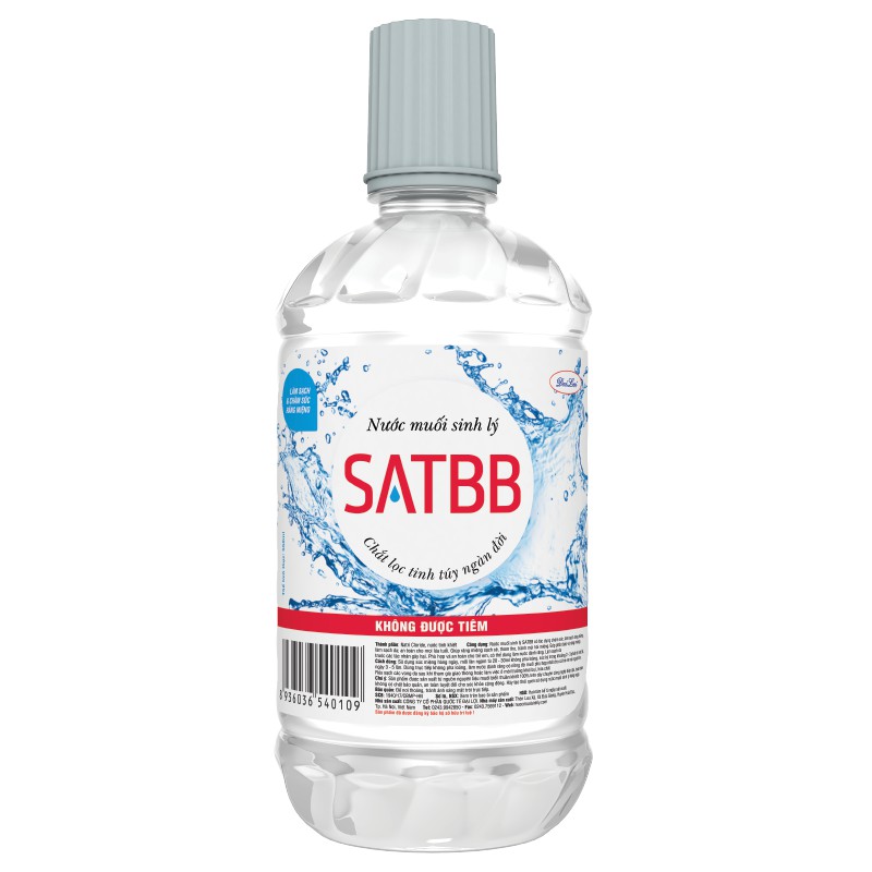 Nước muối sinh lý 1000ml (1 lít)