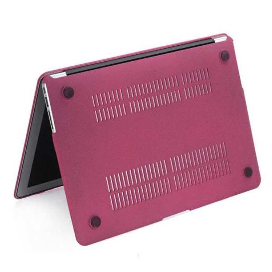 Case Ốp Macbook Màu Đỏ Đô