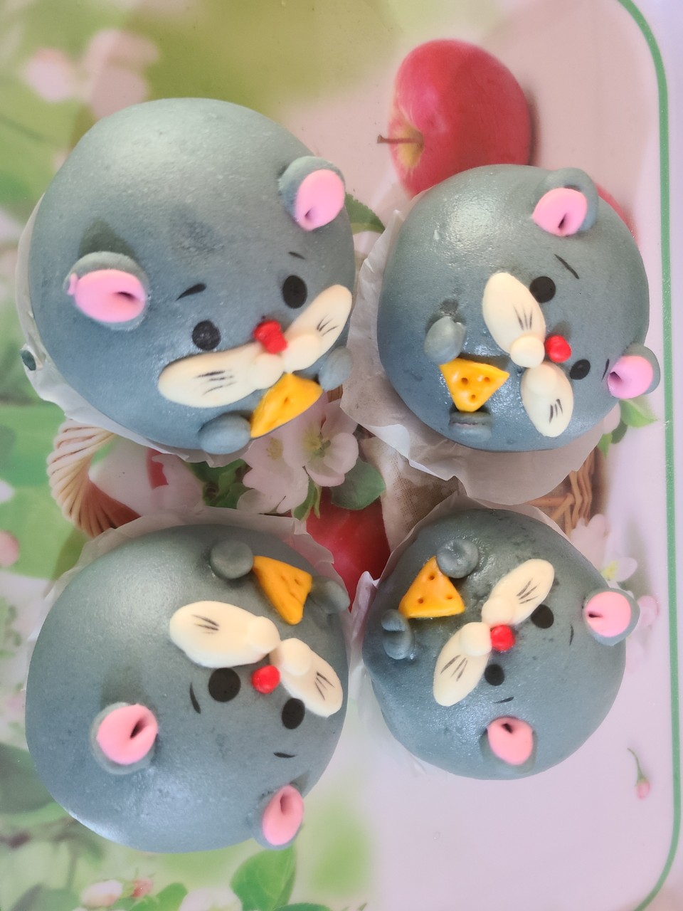Bánh bao tạo hình các loại - 80gam