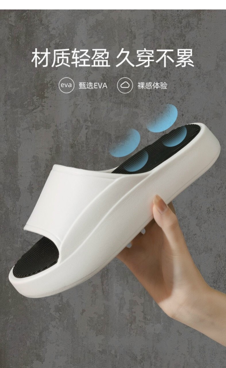 dép nam nữ đúc độn đế 3cm êm nhẹ bền tính thẩm mĩ cao (size kép 36-37,38-39,40-41,42-43)