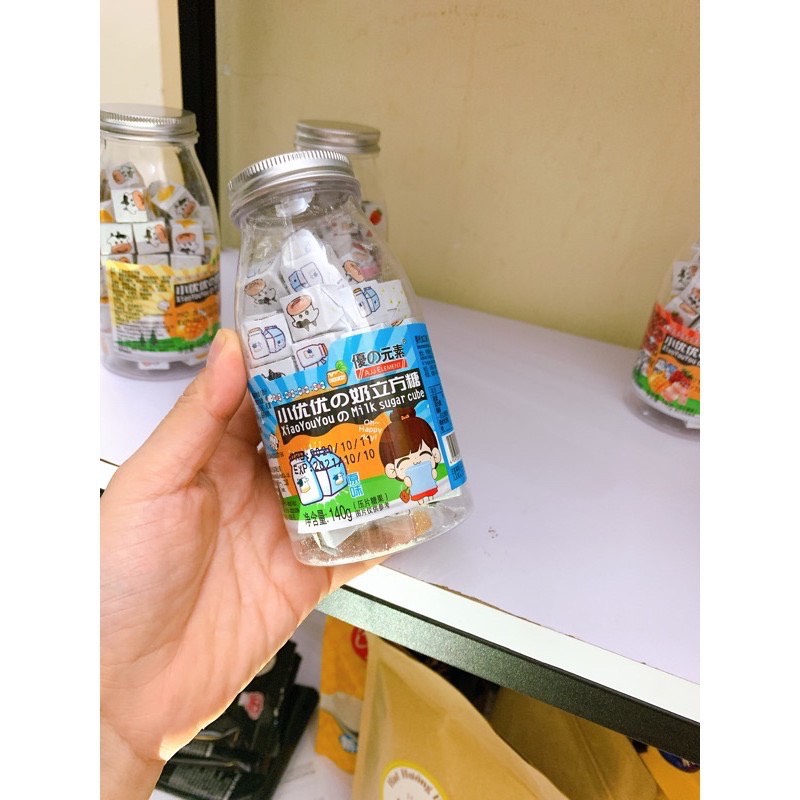 Combo 5 Viên Kẹo Sữa Chua Khô Milk Sugar Cube