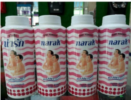 Phấn rôm bé narak