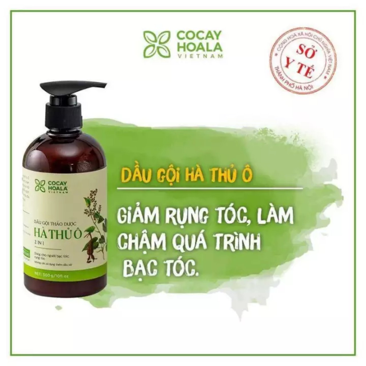 Dầu Gội Thảo Dược Hà Thủ Ô