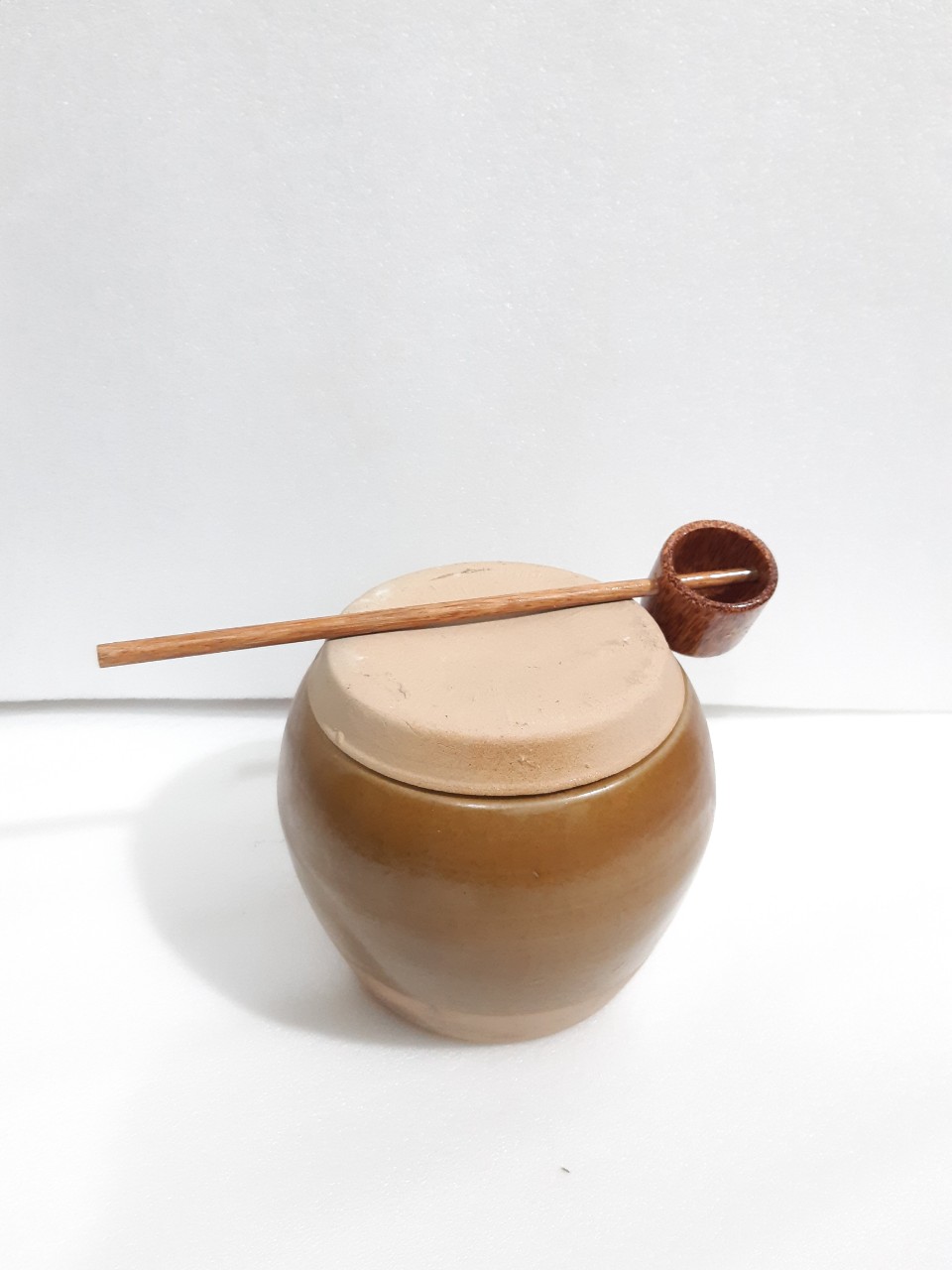 Hủ sành, Khạp mini và gáo dừa múc