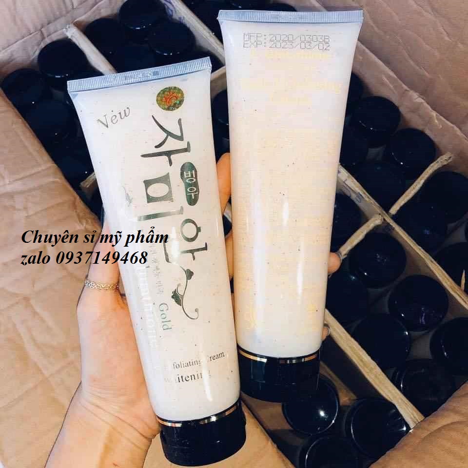 Gel tẩy tế. bào. chết. sữa gạo Hàn Quốc L-Glutathione 350ml-Dạng Hạt