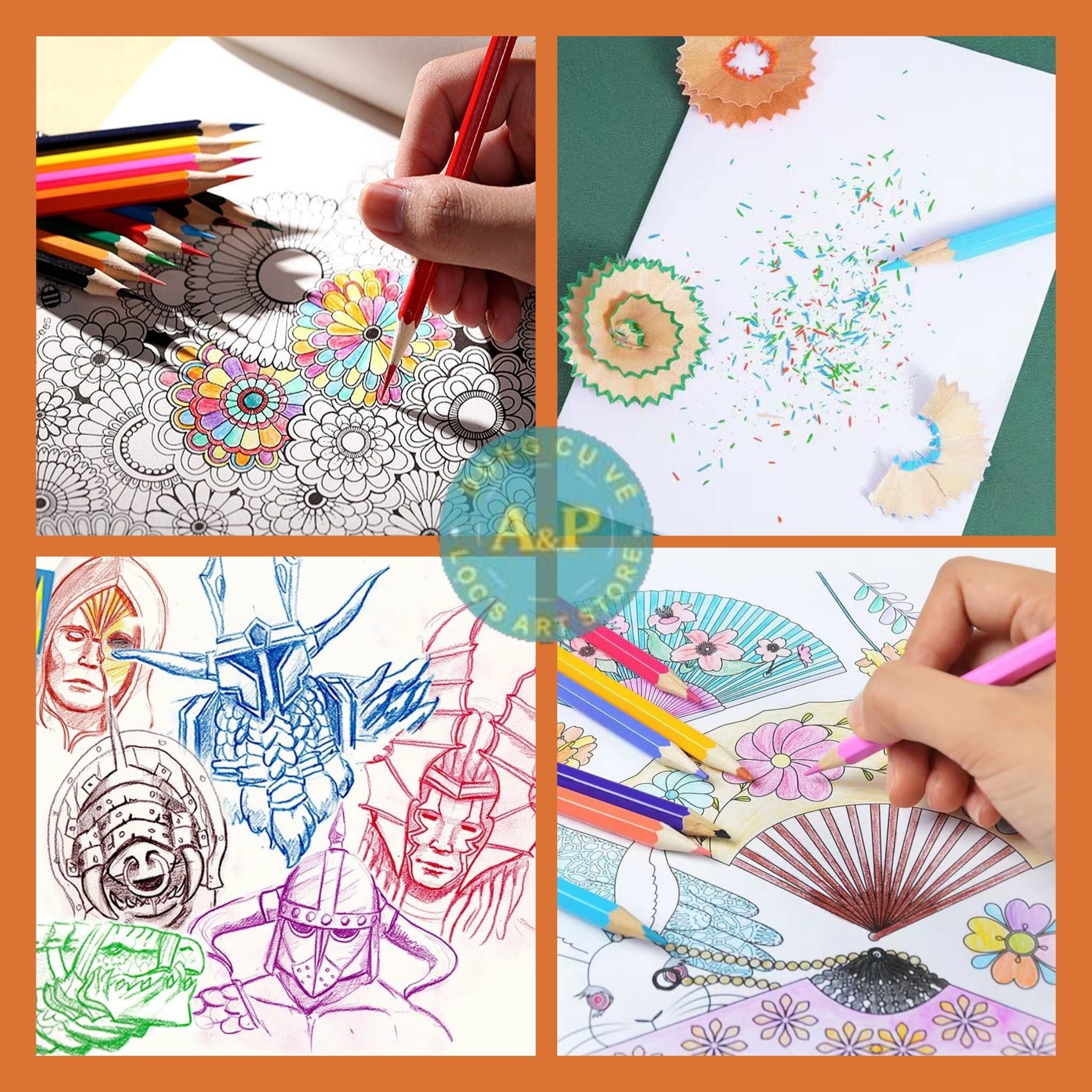 [Lộc'sArtStore] Bút chì màu xóa được G-STAR