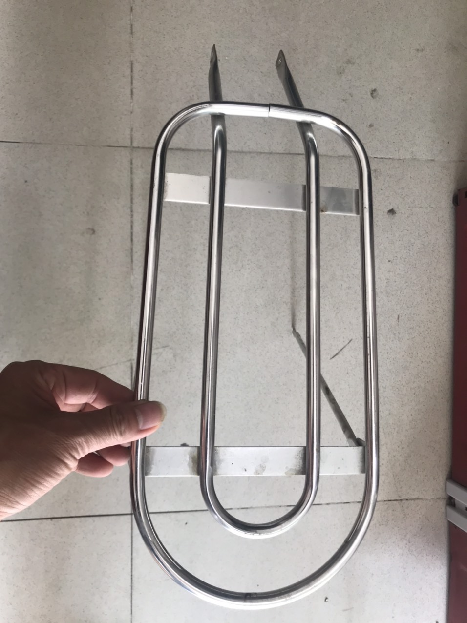 Gác baga xe đạp chất liệu inox đặc cao cấp dành cho xe cỡ 24''/ 26''