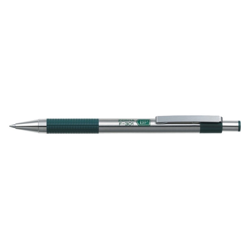 Bút bi Zebra F301 mực xanh ( chính hãng).