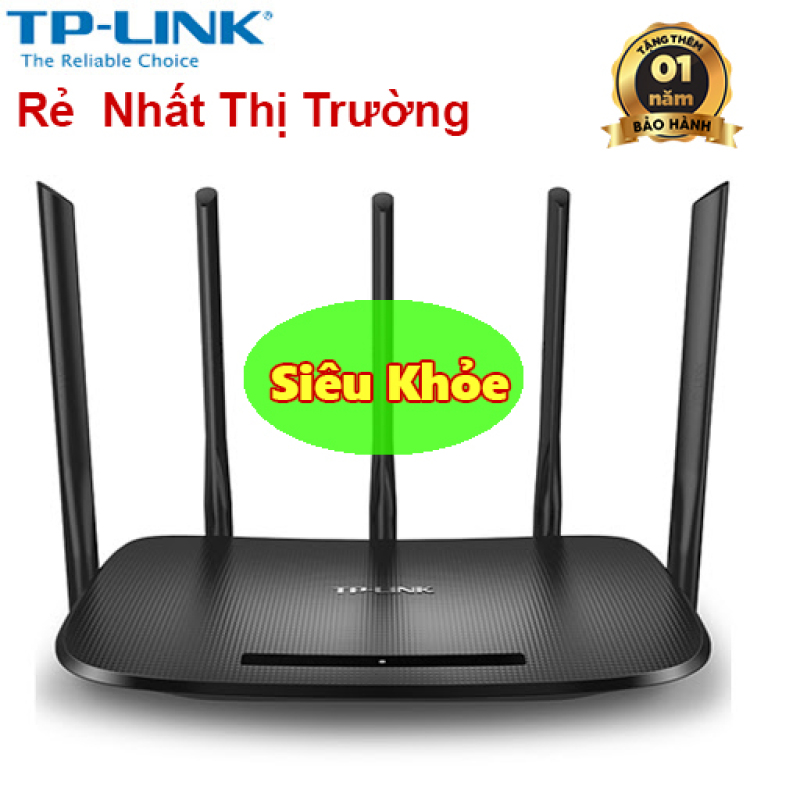 Bảng giá Bộ Phát Wifi TPlink 5 Râu WDR6500 - AC1.350Mbs, Băng tần kép, Siêu Khỏe Phong Vũ