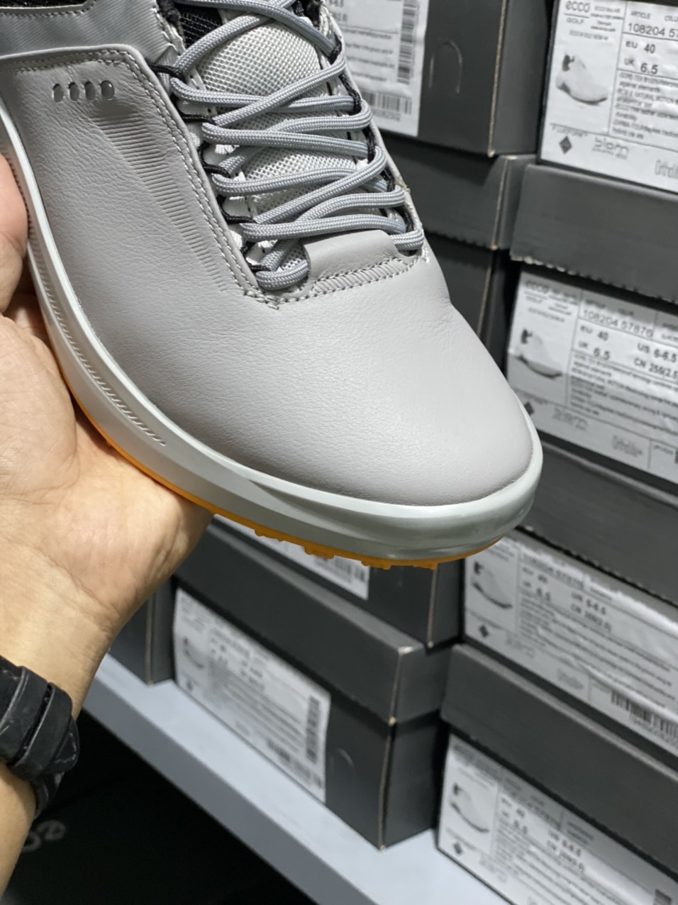 [SALE KHỦNG][TẶNG VỚ] GIÀY GOLF NAM ECCO GORETEX