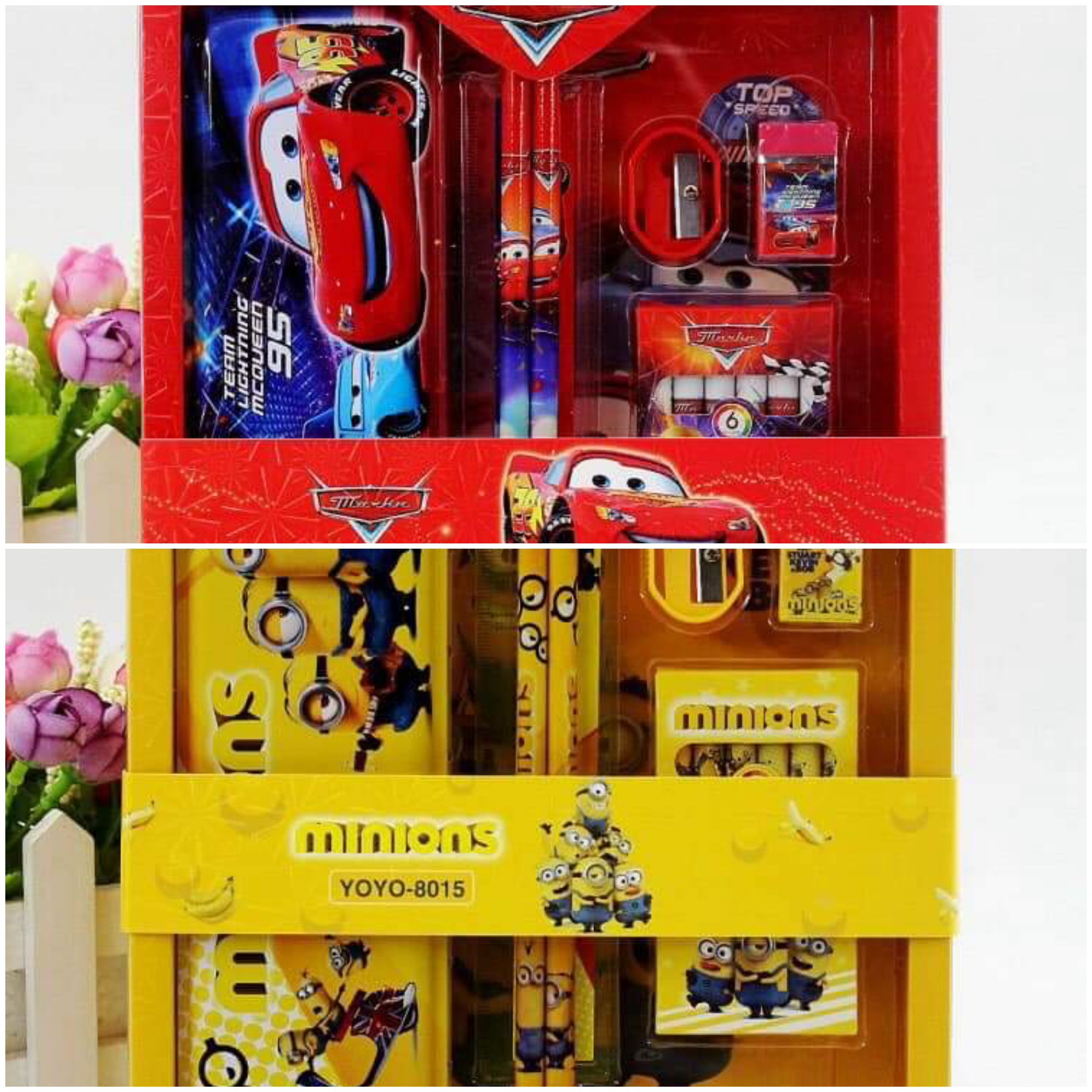 (đồ dùng học tập)  Hộp bút học sinh cho bé trai ,bé gái hình các nhân vật dễ thương , quà tặng cho bé vào năm học mới