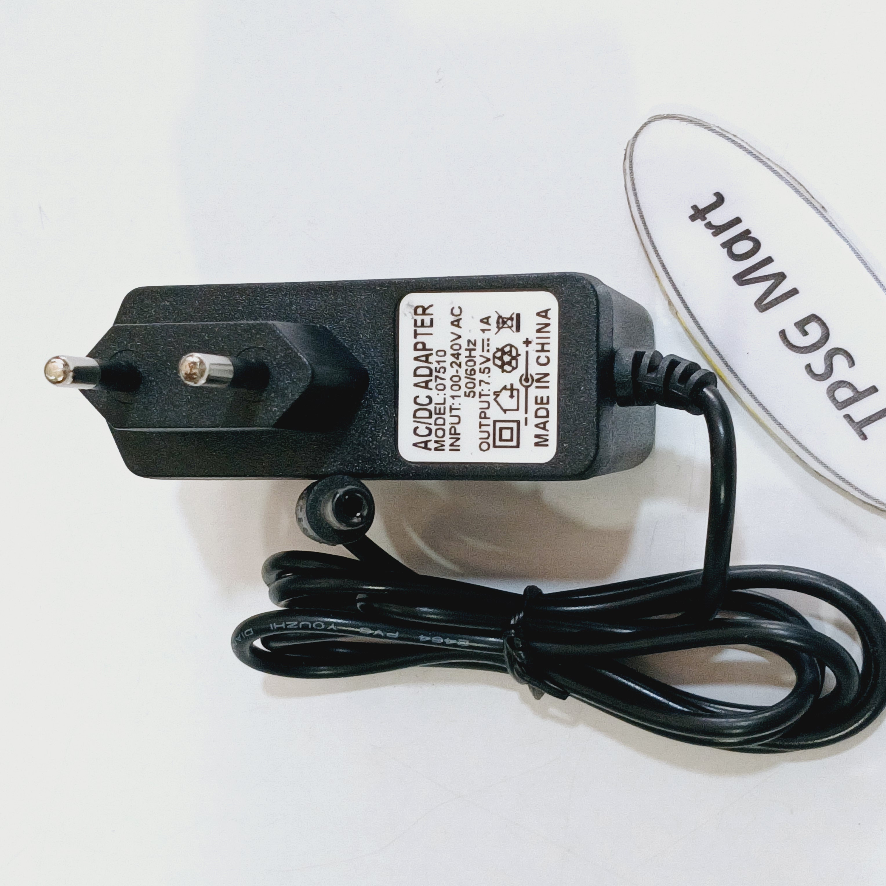 Nguồn Adapter DC 7.5V - 1A / 7.5V - 2A / 7.5V - 3A  (Đầu cắm 5.5mm x 2.1mm)