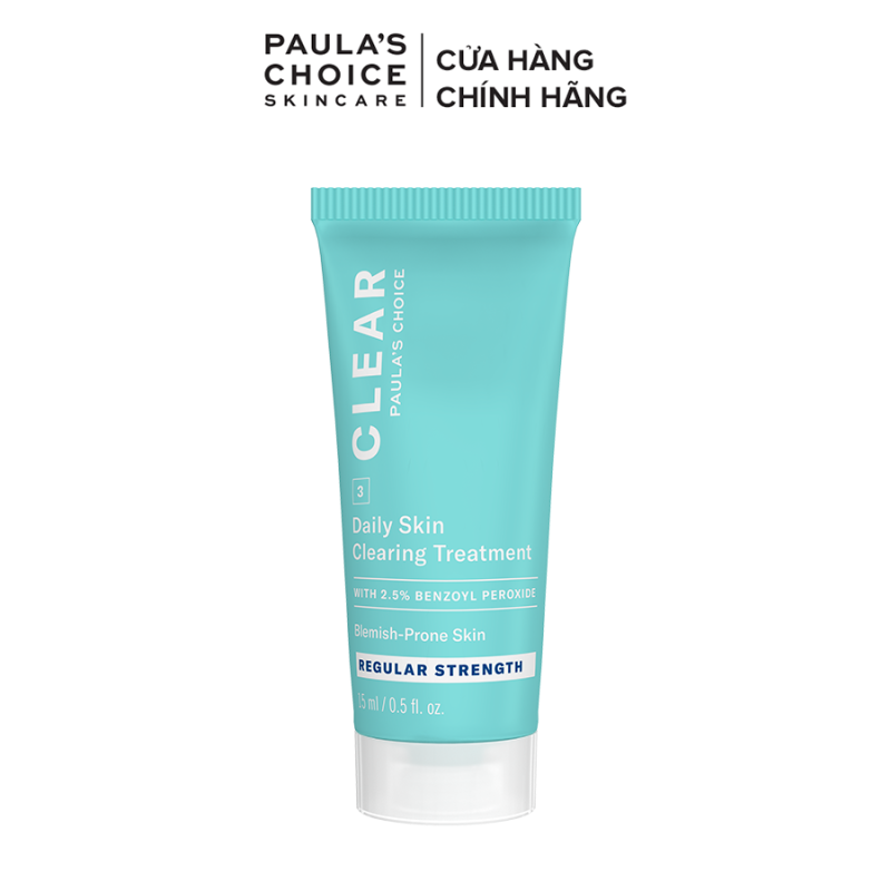 Kem chấm mụn giảm sưng viêm Paula’s Choice Clear Regurlar Strength Daily Skin 15ml - 6107 giá rẻ