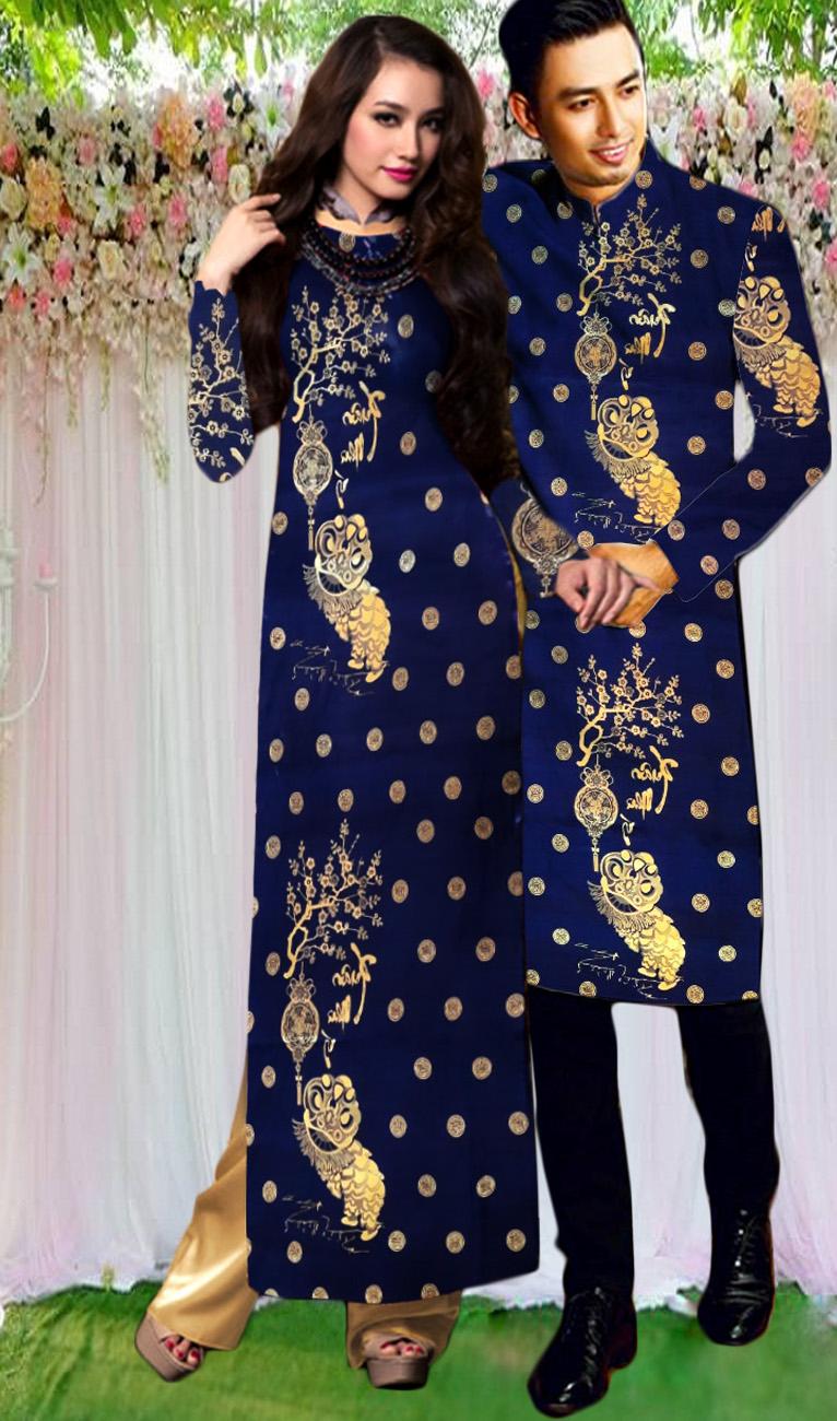 2 MÉT VẢI GẤM  – MAY ÁO DÀI, ÁO BÀ BA, ÁO  DÀI  CÁCH TÂN NAM/NỮ