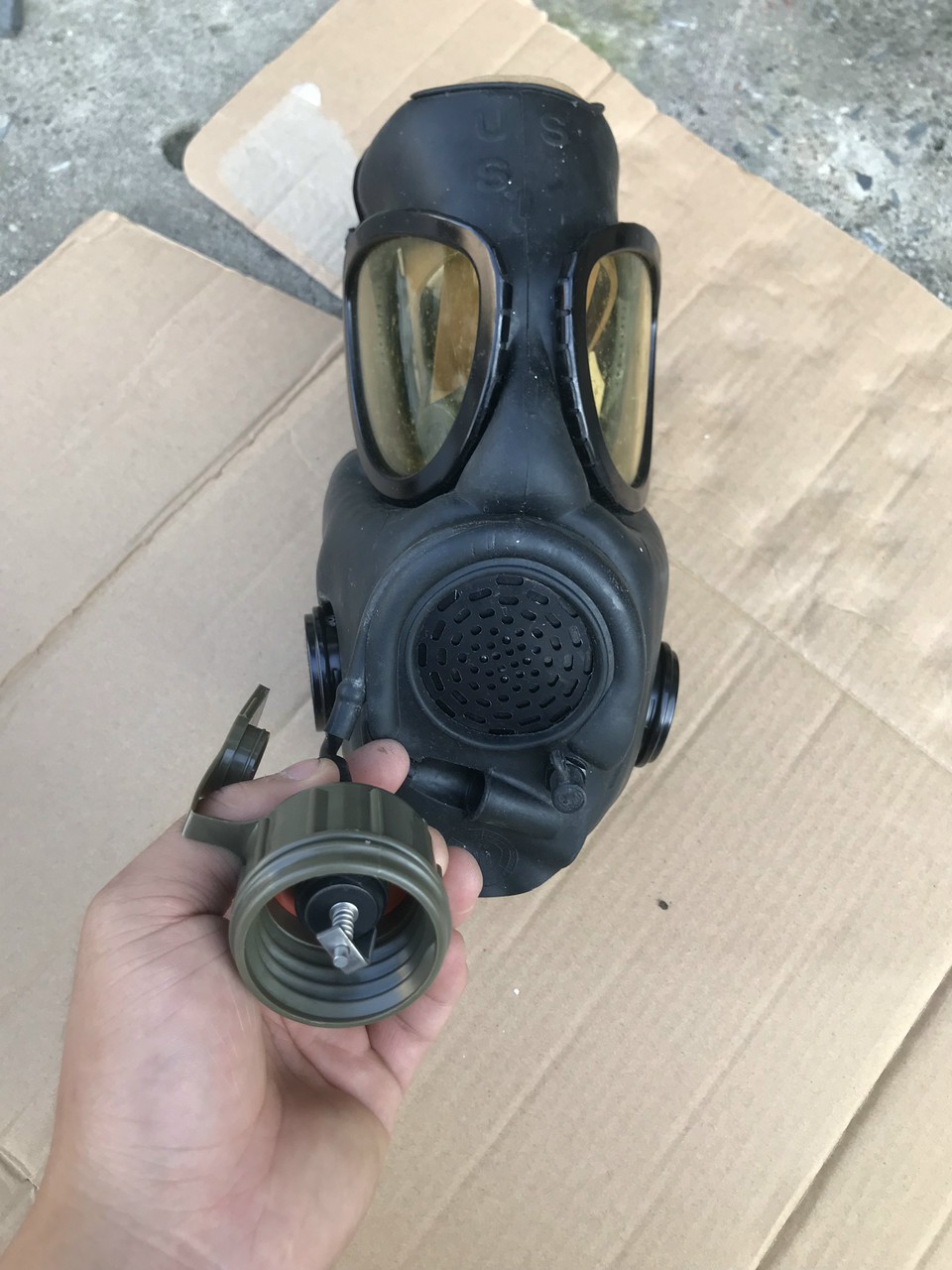 Mặt Nạ M17A1,Mặt nạ phòng độc US xưa