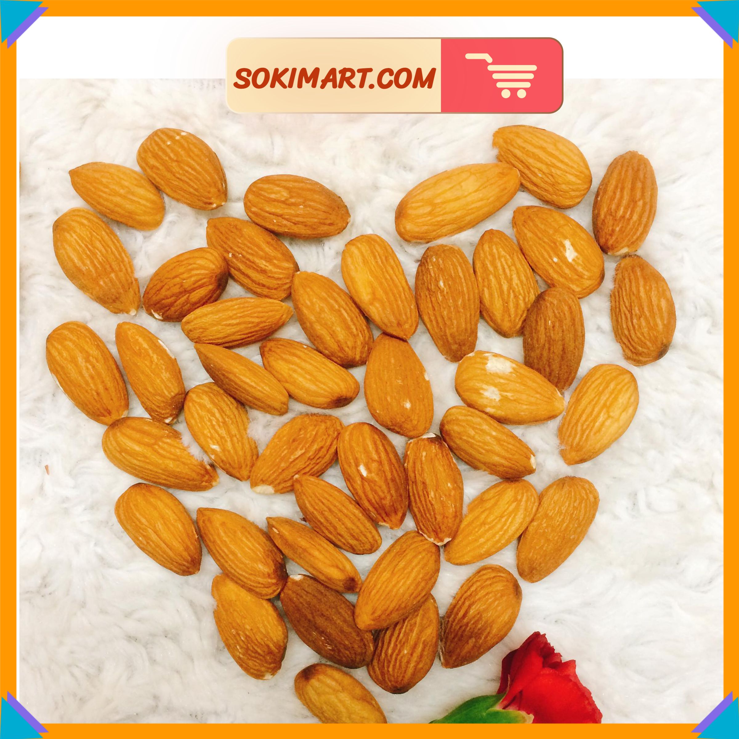 Nhân hạnh nhân Mỹ - 500g