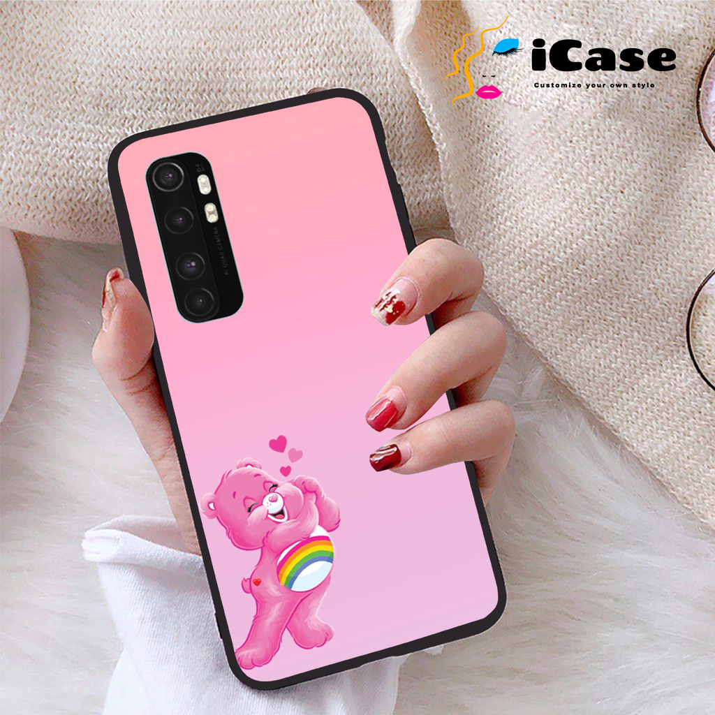 Ốp lưng Xiaomi Mi Note 10 Lite viền dẻo TPU BST Pinky