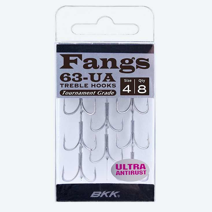 Lưỡi câu ba tiêu BKK FANGS 63-UA
