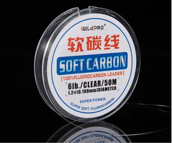 CƯỚC CÂU CÁ CARBON CAO CẤP - CUỘN 50 MÉT