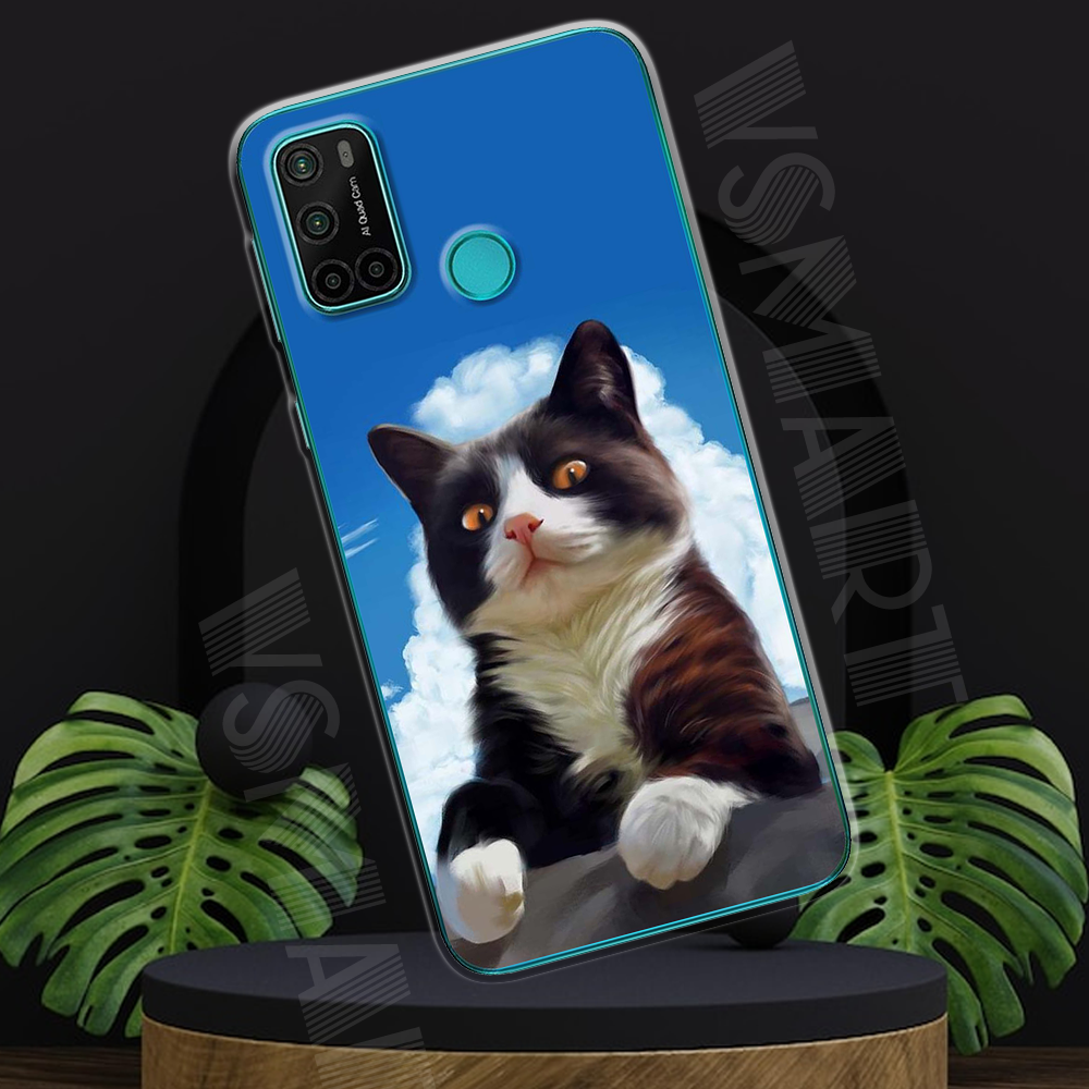 Ốp lưng Vsmart Joy4 mẫu BST Mèo lười TPU