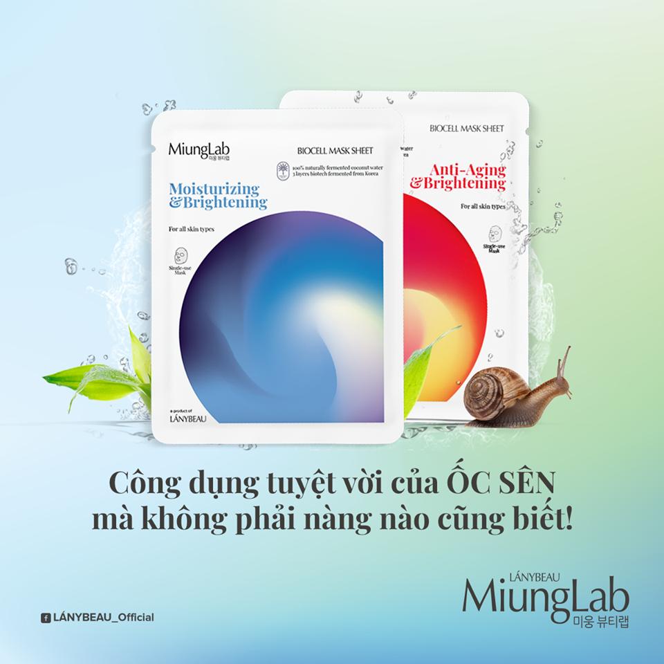 [HCM]Mặt Nạ MIUNG LAB Phiên Bản Mới (1 miếng)